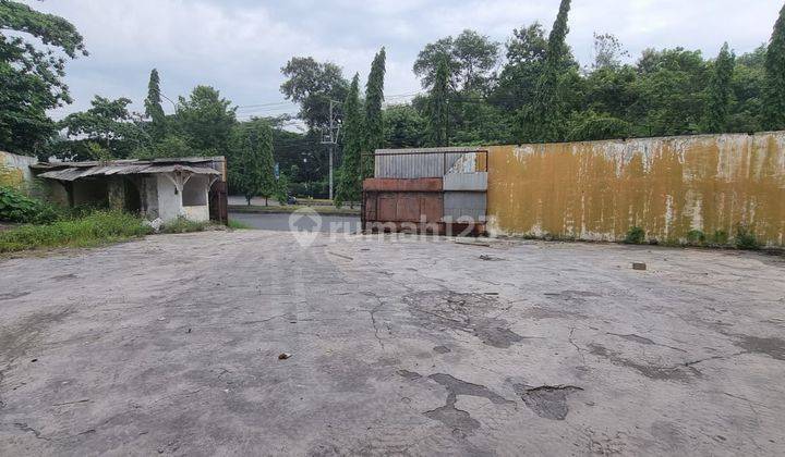  Gudang Di Gatsu, Semarang Barat. Jalan Besar Kawasan. Akses Depan & Belakang 2