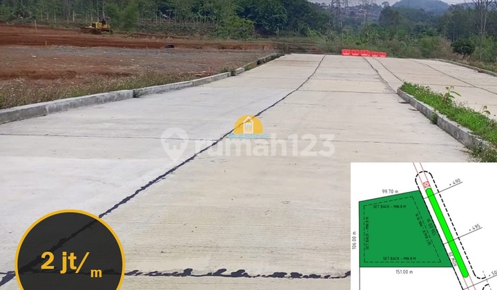 Tanah Industri Sudah Cut & Fill di Bawen Semarang. Siap Bangun 1