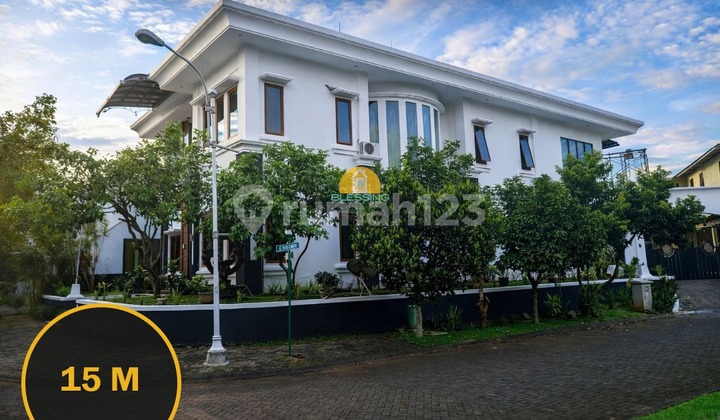 Turun Harga Rumah Mewah. Sangat Luas. Graha Taman Bunga Bsb City. Siap Huni 1