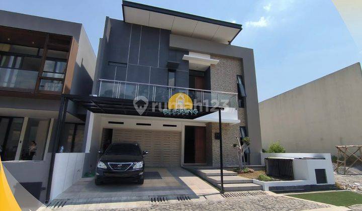 Rumah Mewah Furnished With View & Pool Di Montana Candi Golf 2