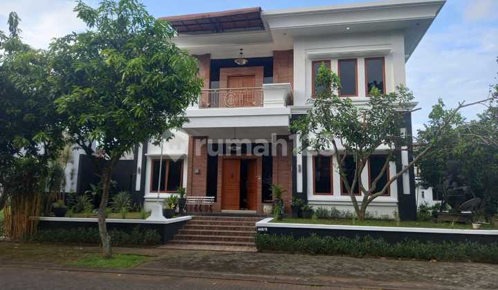 Turun Harga Rumah Mewah. Sangat Luas. Graha Taman Bunga Bsb City. Siap Huni 2