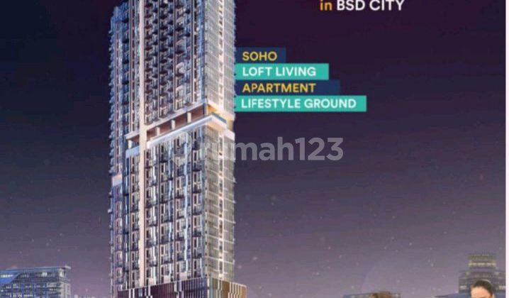 Dijual Upper West Soho Signature Dekat Aeon Mall Bsd City 