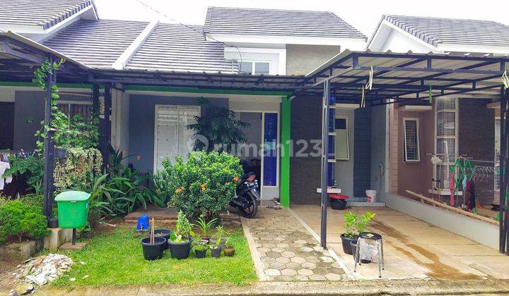 Rumah cantik Serpong Garden 2 cluster Green Hill dekat taman Cisauk SHM 84 m2 Bagus 1