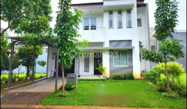 Rumah The Green Cluster Blossom Ville Bsd City Siap Huni Semi Furnished Barat Daya 2 Lantai Shm Bagus 1