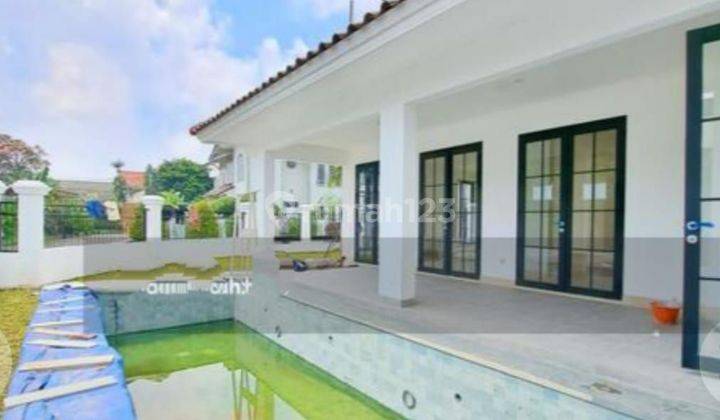 Rumah Baru Ada Pool Di Cilandak Lebak Bulus Jakarta Selatan 2