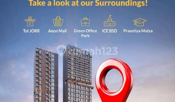 Dijual Upper West Soho Signature Dekat Aeon Mall Bsd City 
