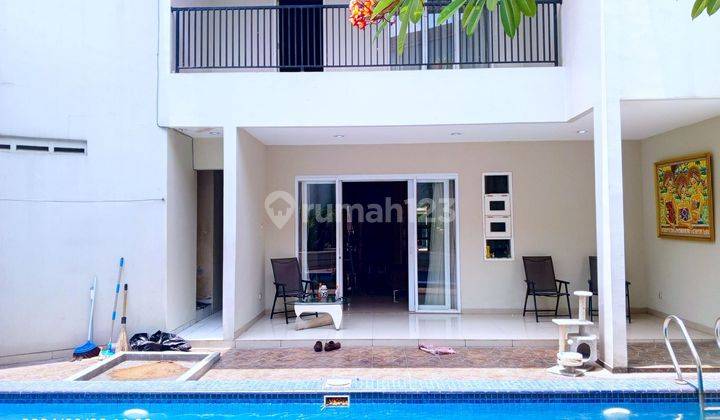 Rumah Disewakan Di Cipete Pool Full Furnished Siap Huni 2 Lantai Jakarta Selatan   1