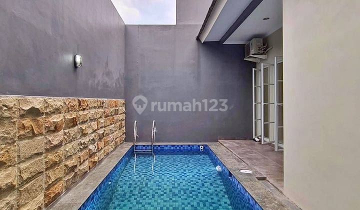 Rumah baru murah private pool dekat tol Andara dan cilandak 14