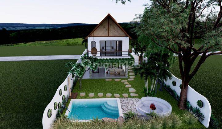 VILLA BARU BAGUS 3 KAMAR TIDUR PRIVATE POOL DI KEDUNGU TABANAN BADUNG BALI Rumah Furnished Baru SHM - Sertifikat Hak Milik di Jalan Kedungu , Tanah Lot 2