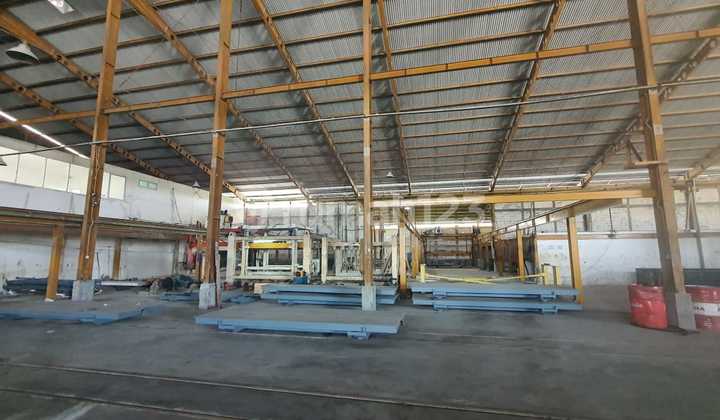 Gudang Ex Pabrik Di Sidoarjo Siap Operasional Langsung Dengan Mesinnya.