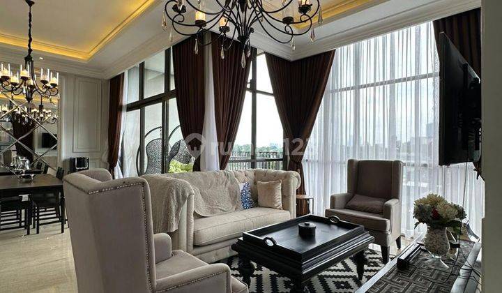 Senopati Suite 3Bedrooms 196m2 With Balcony Kitchen Set 1