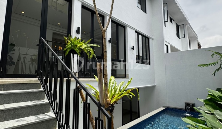 Brand New Townhouse At Kebayoran Baru Spacious Garage With Balcony