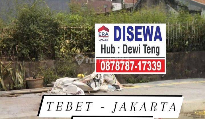 Disewakan Tanah kosong untuk usaha di Tebet Barat  1