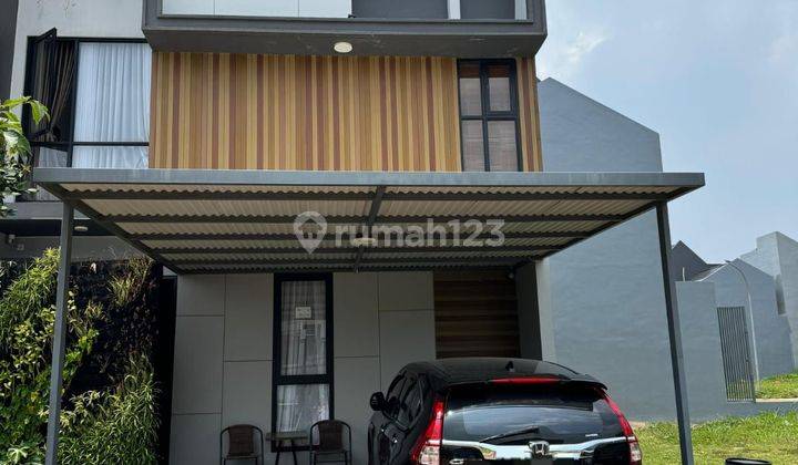 Rumah 2 Lantai Kota Wisata Cluster Baru Depan Taman 1