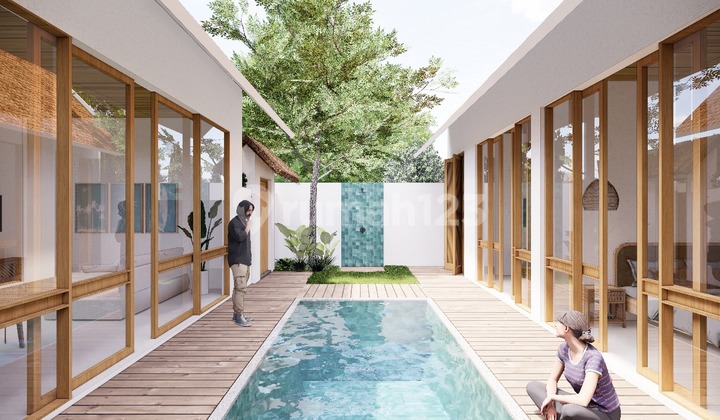 Villa Tropis Di Bali Dengan Kolam Renang Furnish