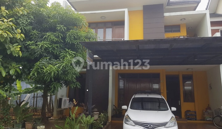Rumah Dua Lantai Hadap Barat Di Modernland Tangerang Semi Furnish Siap Huni