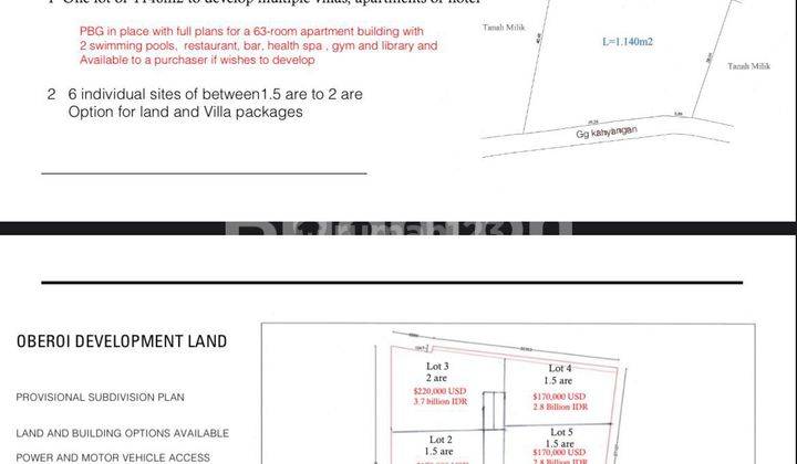 PREMIUM LAND IN OBEROI SEMINYAK BALI 2