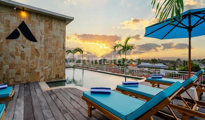 2 Bedroom Apartment With Rooftop Pool And Ocean View In Seminyak 2 Bedroom Apartment With Rooftop Pool And Ocean View In Seminyak