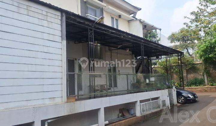 Dijual Rumah Komplek Hoek 2 Lantai Ditambah 1 Ruangan Kantor Terpisah di Swadarma, Ulujami, Pesanggrahan 2