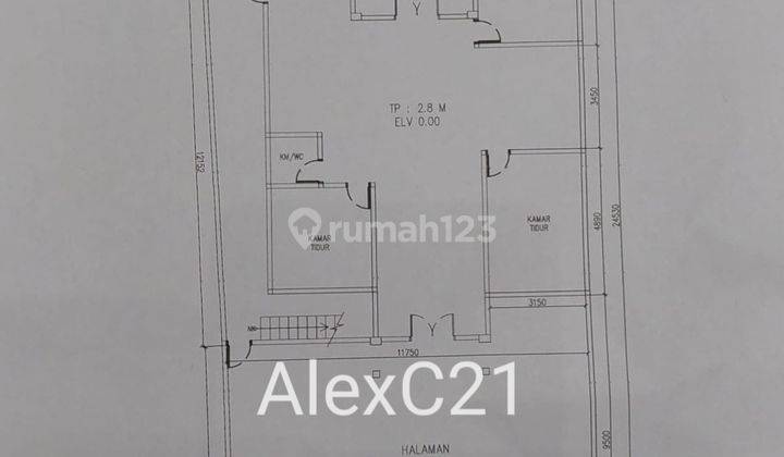 Dijual Cepat Rumah BU Cocok Utk Rumah Kost di Kemanggisan Dekat Binus, Palmerah, Jakbar 2