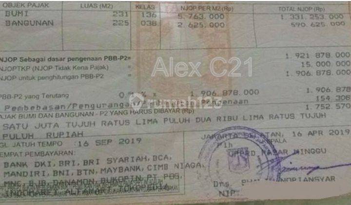 Dijual Rumah B U Pejaten Barat, Pasar Minggu, Jakarta Selatan 2