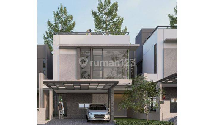 Rumah Baru 2 Lantai Dengan Rooftop Nuansa Perbukitan Tatar Surawisesa Kbp Kota Baru Parahyangan 2