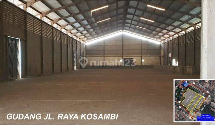 Jual Cepat Gudang ex Pabrik 2 Ha di Jl. Raya Propinsi Karawang Timur 1