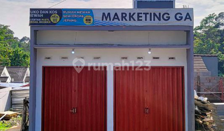 500jt an ready stok ruko 1 dan 2 lantai strategis nempel jl.raya utama 3