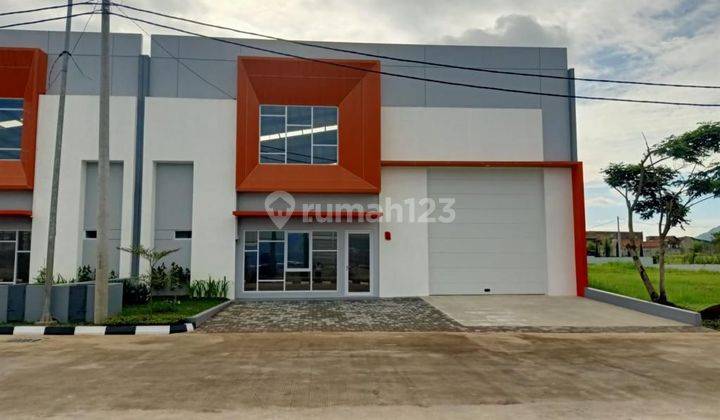 Dijual Unit Gudang Baru Modern Rasa Villa Tipe Papandayan Di Pergudangan Modern 1