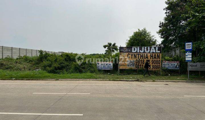 Dijual Tanah Di Kota Harapan Indah Area Pinggir Jalan 2