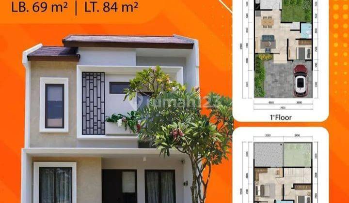 Rumah 2 Carport Fasilitas Lengkap 12 Mnt ke Mal Ciputra Cibubur J29460 2