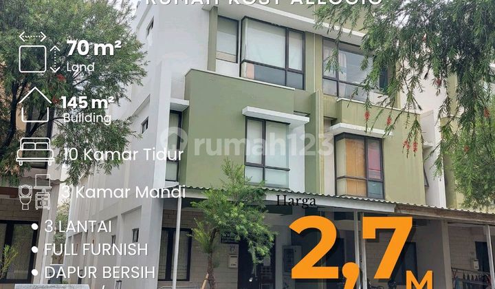 Rumah Kos Full Terisi Full Furnish Kondisi Bagus Gading Serpong