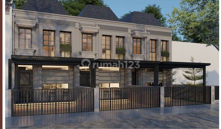 Rumah baru bangun design mewah cantik sektor gading serpong 1