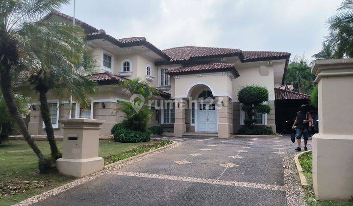 Rumah mewah besar rapi cantik terawat taman golf lippo karawaci 2