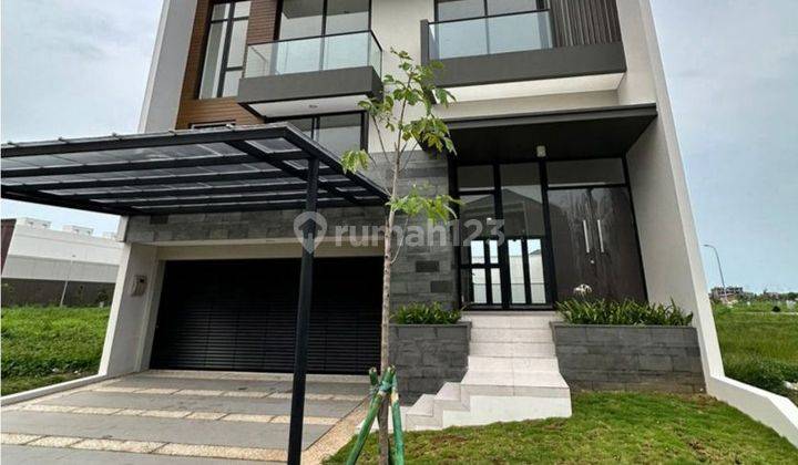 Rumah baru semi furnish bukit danau indah pik2 1