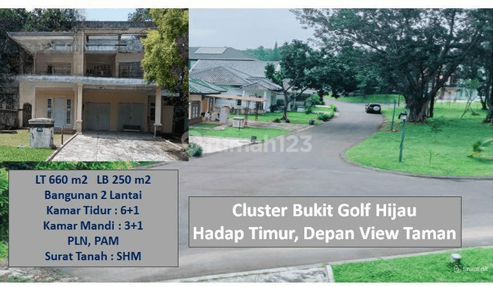 Rumah Di Cluster Bukit Golf Hijau Sentul City, Bogor Jawa Barat 1