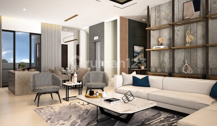 Dekat Gbk, Dijual Rumah Baru Siap Huni di Permata Hijau Jakarta Selatan