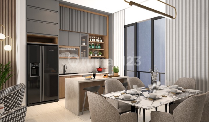 Dekat Gbk, Dijual Rumah Baru Siap Huni di Permata Hijau Jakarta Selatan 2