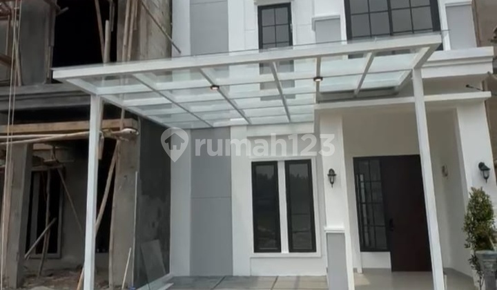Dekat Stasiun Jurang Mangu, Rumah Baru 2 Lantai Di Pondok Aren Tang Sel