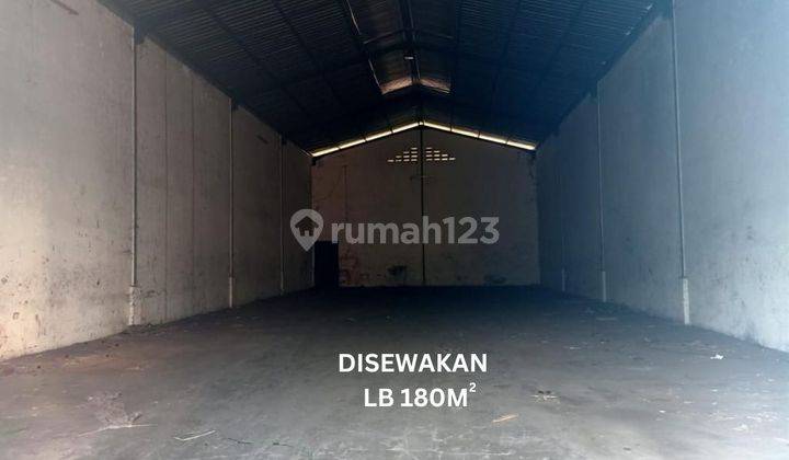 Disewakan Gudang Kamal 180m2 Kosambi Tangerang