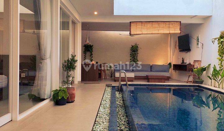 Villa Baru Fully Furnished Siap Huni 5 Menit Ke Tanah Lot  1