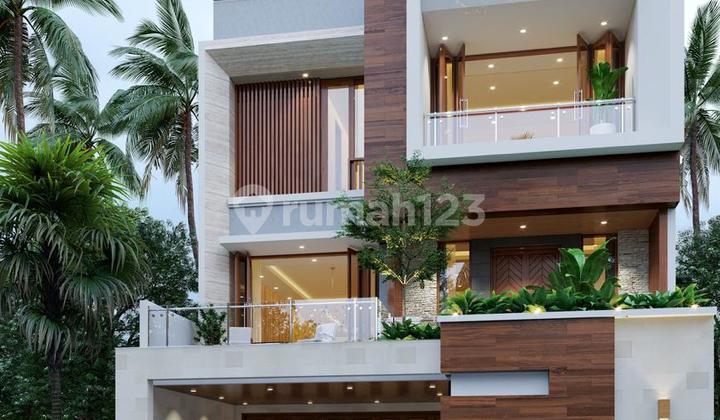 Brand New Beautiful 4-Story House + Pool in Jagakarsa, South Jakarta
