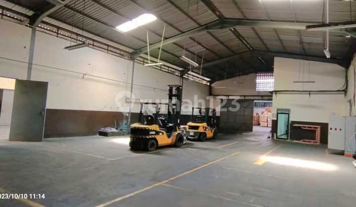 sewa gudang siap pakai akses kontainer 40 mainroad kopo 1