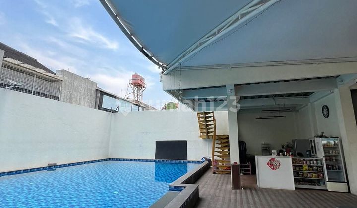 jual rumah villa modern with swimming pool komplek Kopo Kencana Peta