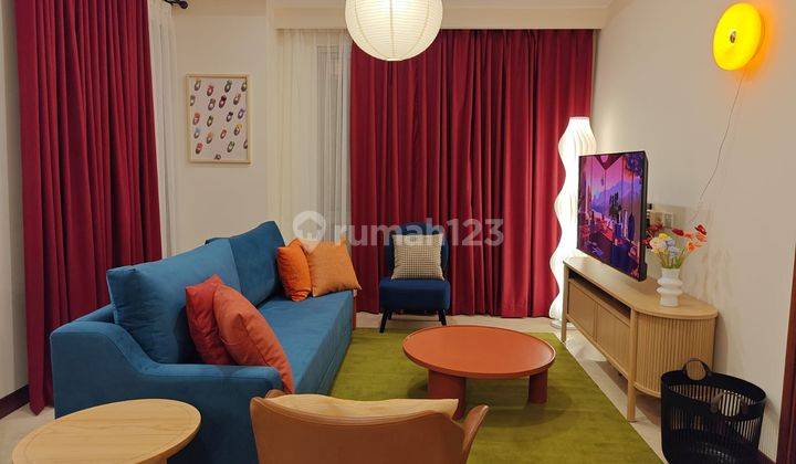 Jual murah cepat apartment Hegarmanah Residence type Sapphire furnished  2