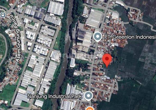 Jual cepat tanah matang dibawah pasar jl Nanjung mainroad