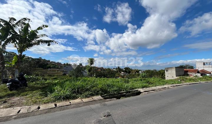 kavling downslope view gunung dan kota Ujungberung 