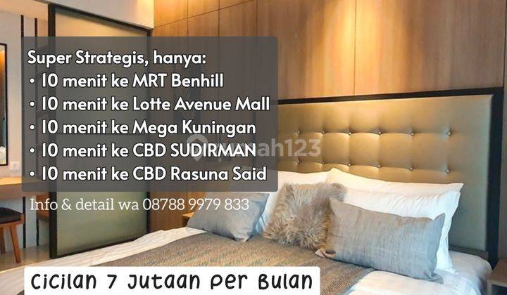 Apartemen Tanpa Dp di Kawasan Cbd Sudirman Dekat Mrt Benhill 1