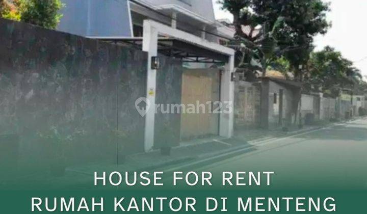 For Rent Disewakan Rumah Cocok Utk Kantor di Menteng Dekat Cikini 1