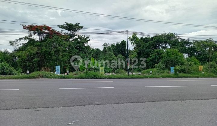 Tanah Siap Bangun Lokasi Strategis Pinggir Jalan Raya